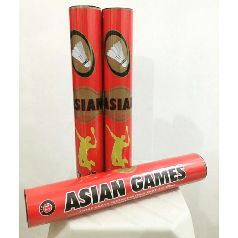 KODE I8V8 SHUTTLECOCK BADMINTON KOK ASIAN GAMES MERAH HITAM 7778 kok asian games