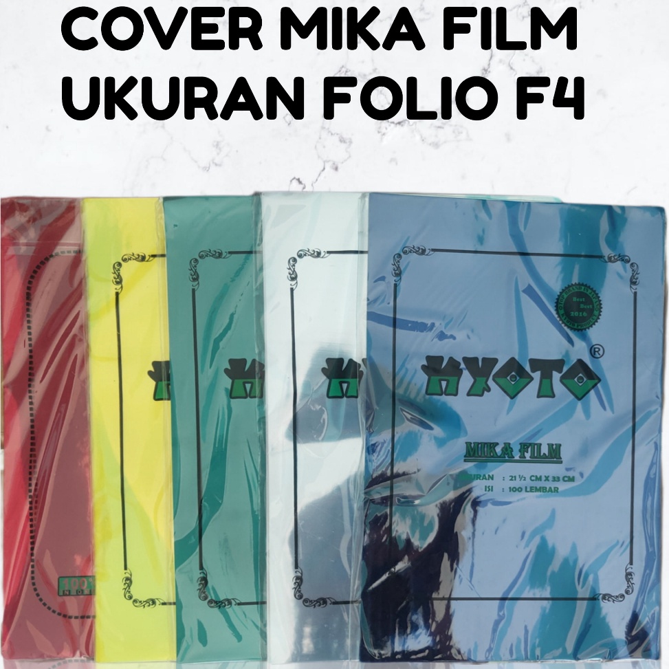 

ART C42E COVER MIKA FILM KYOTO Mika Jilid Warna Mika Plastik