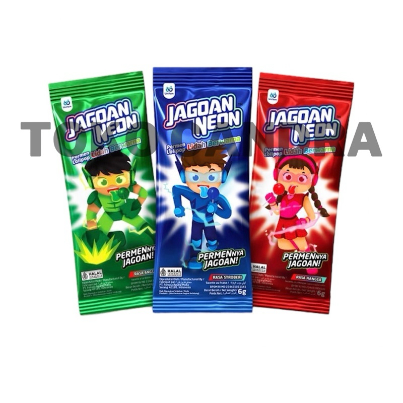 

PERMEN JAGOAN NEON / 3rtg / 36pcs