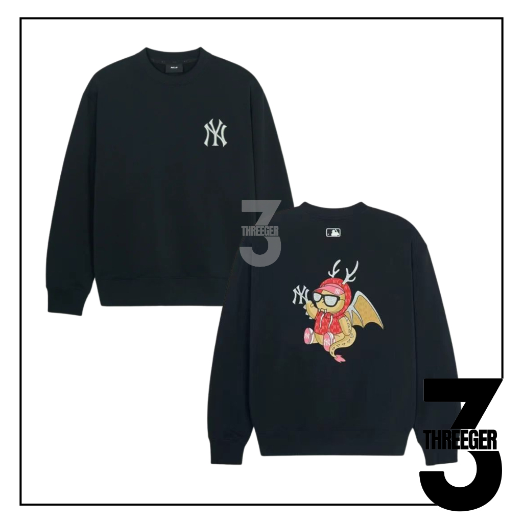 MLB NY Dragon Sweatshirt Black Original