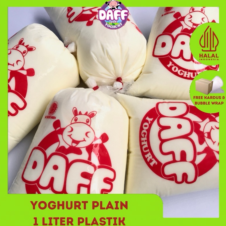 

Order COD YOGURT PLAIN LOW FAT KENTAL 1 LITER YOGURT THICK DAFF YOGHURT