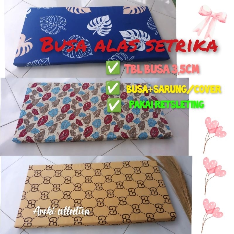 ARAKI - busa alas setrika tahan panas anti lengket BUSA+SARUNG