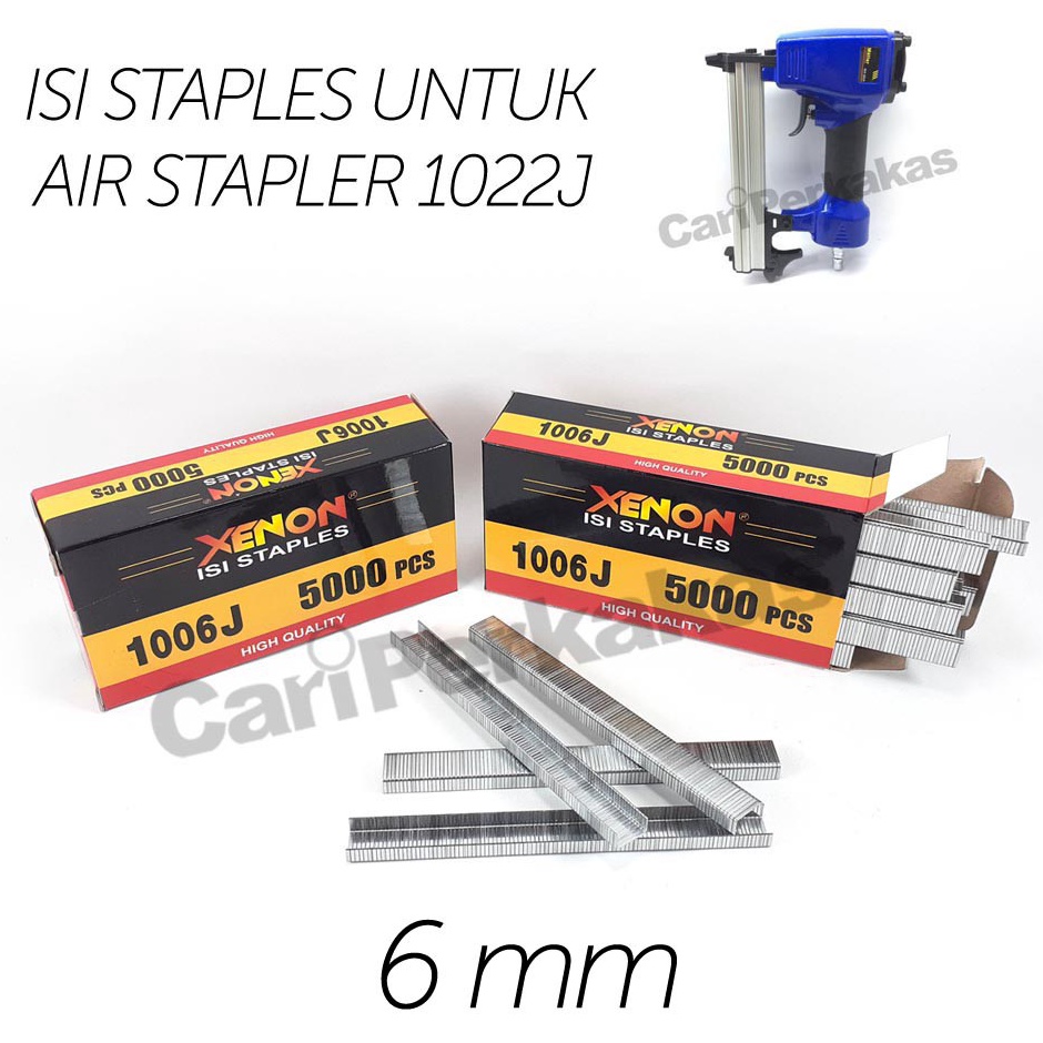 

ART G8V Isi Air Stapler Staples Model U 6 mm 16J Isi Mesin Paku Tembak Staples Jok Motor Sofa122J