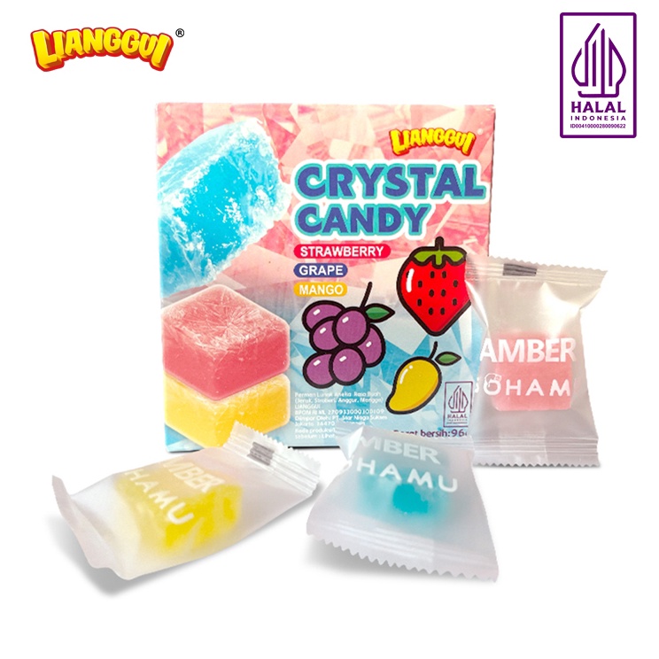 

Check Here HALAL LIANGGUI CRYSTAL CANDY PERMEN LUNAK ANEKA STROBERI ANGGUR MANGGA 96g ANGGUR MANGGA Permen Buah Candy Corno Permen LunakJelly Kupas 4 Varian Rasa Permen Rasa Buah Mangga Jeruk