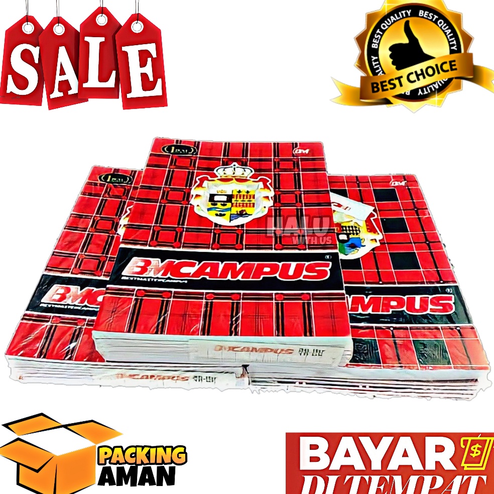 

ART N74D BISA COD PROMO 1 Pcs Buku Tulis BM CAMPUS 36 Lembar Ukuran Boxy Buku Harian Buku Catatan Tersedia Per 5 1