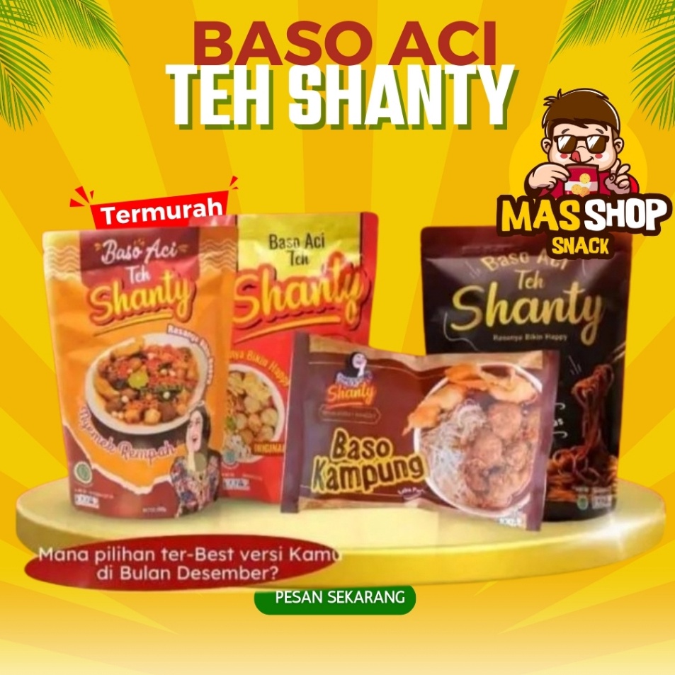 

RealPict BOCI TEH SHANTY Tulang Rangu Baso Aci Teh Shanty ORIGINAL pedas terasi Baso Kampung Bakso Aci Teh Shanty Boci cabe tabur