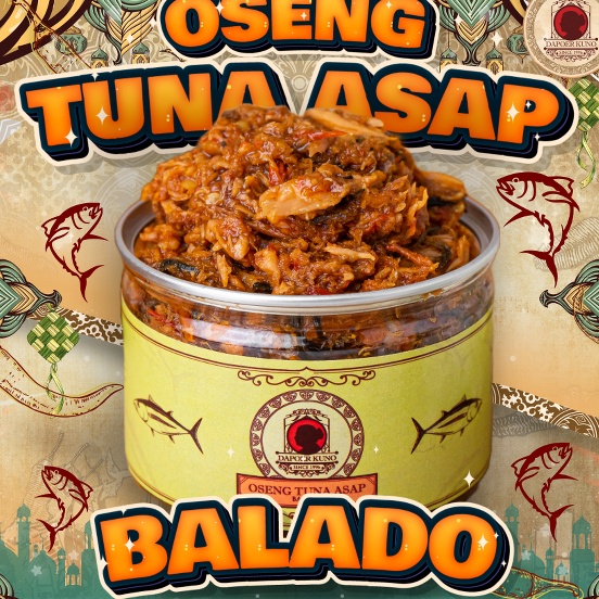 

Limited Product Dapoer Kuno Oseng Tuna Asap Balado 25gr