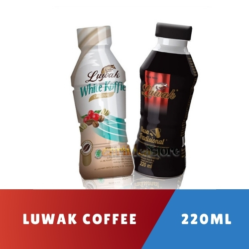 

Kopi Luwak White Koffie Original | Black Coffee Botol 220ml