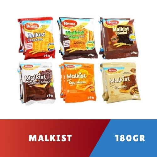 

Roma Malkist Crackers 1pack Merah / Cream kuning / Coklat / Keju / Abon / Tiramisu