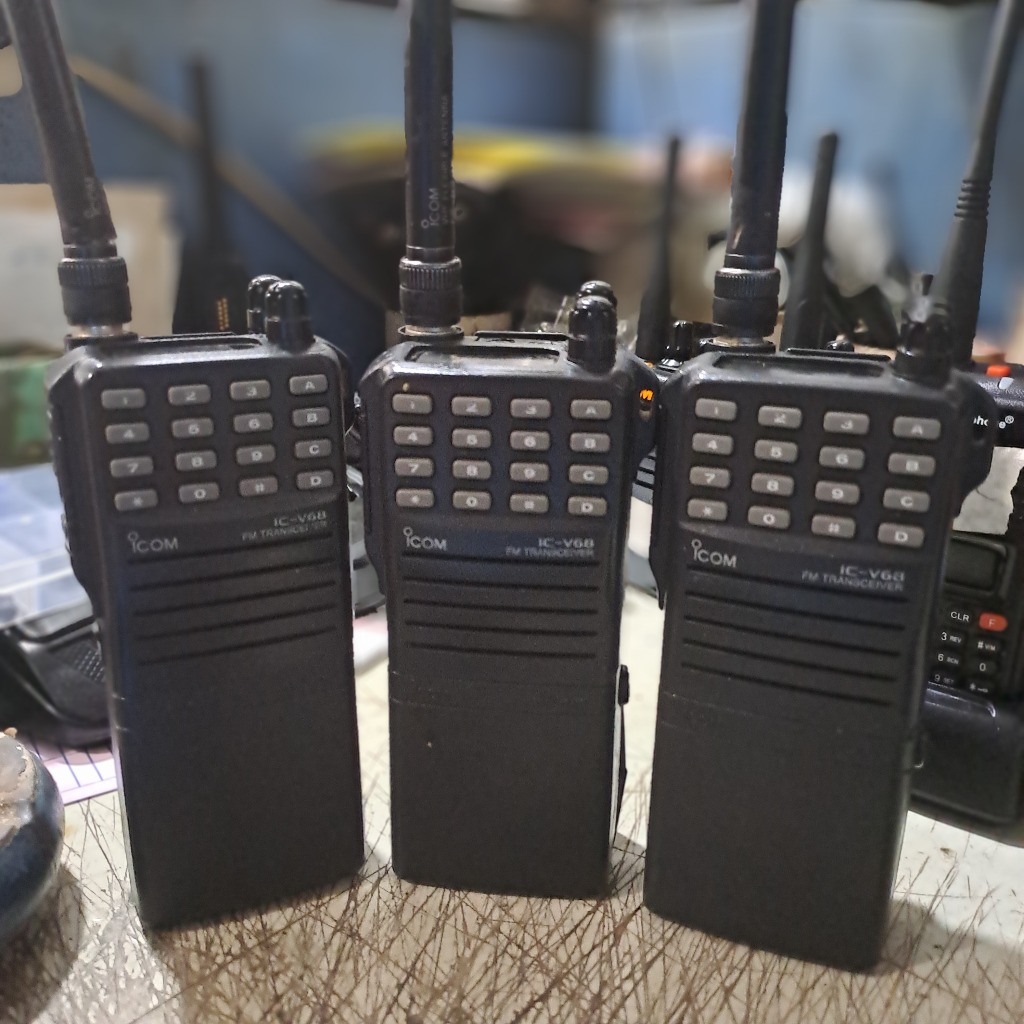 Ht Icom Ic V68 Icom V68 VHF Icom Legendaris Icom IC-V68  Kondisi Bekas Made in Japan