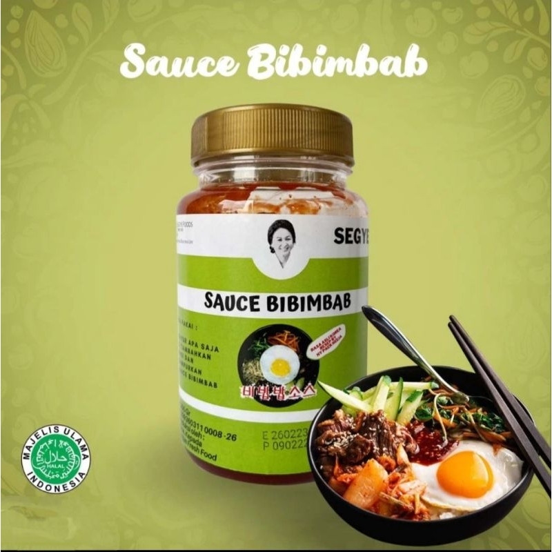 

SAUCE BIBIMBAB / KOREAN FOOD / BUMBU DAPUR / SEGYE SAUCE BIBIMBAB SAUS ALA KOREA HALAL 300g