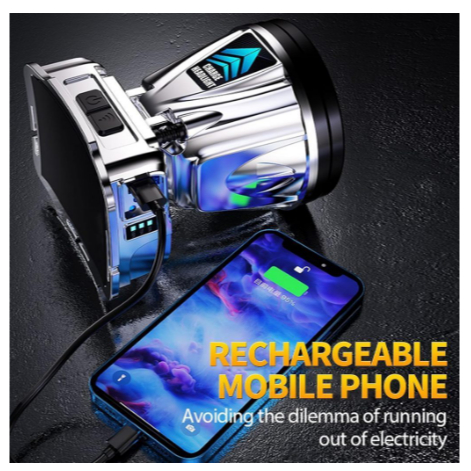 Senter Kepala Silver & Gold RTL