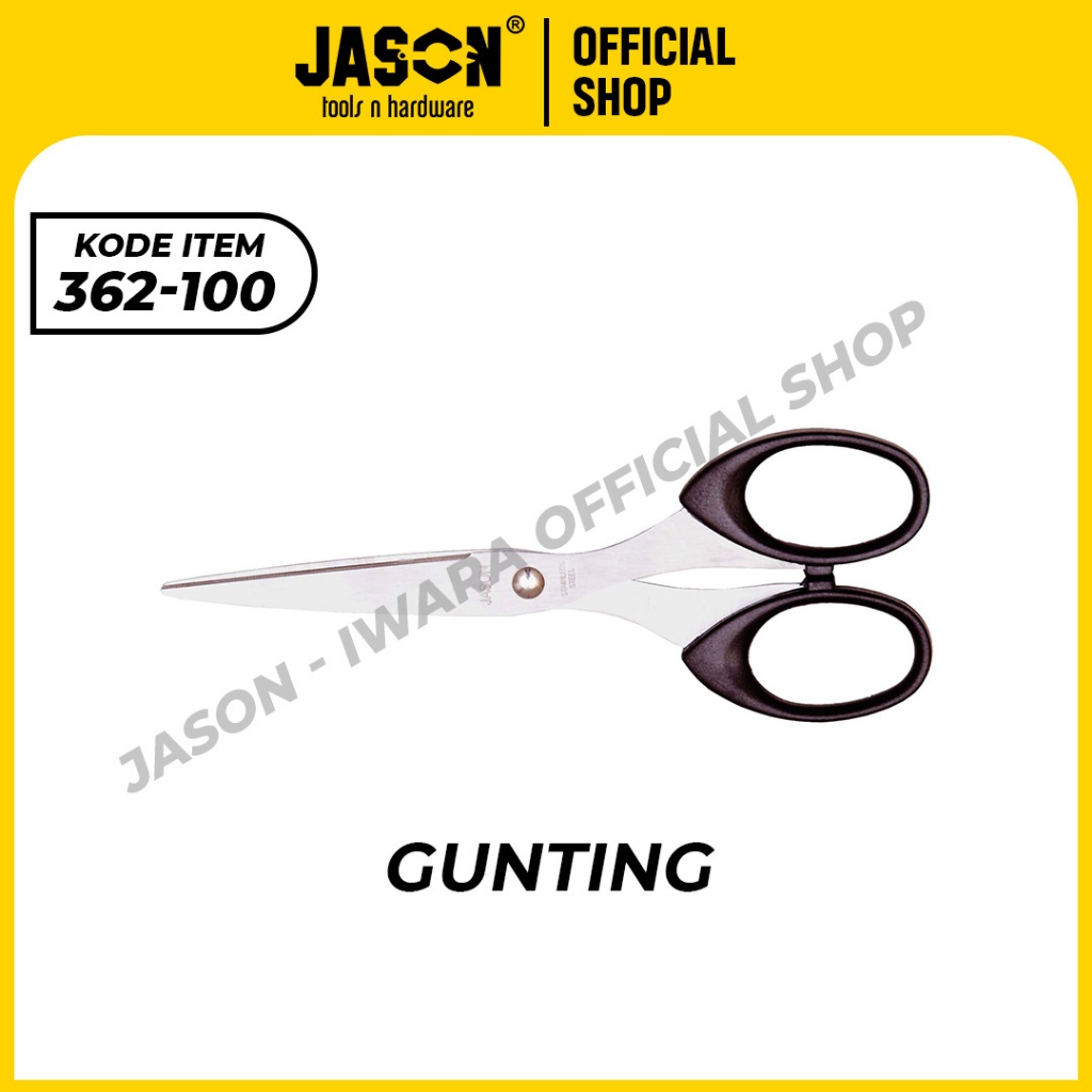 

JASON GUNTING/ GUNTING SERBAGUNA/ SCISSORS | 362-100