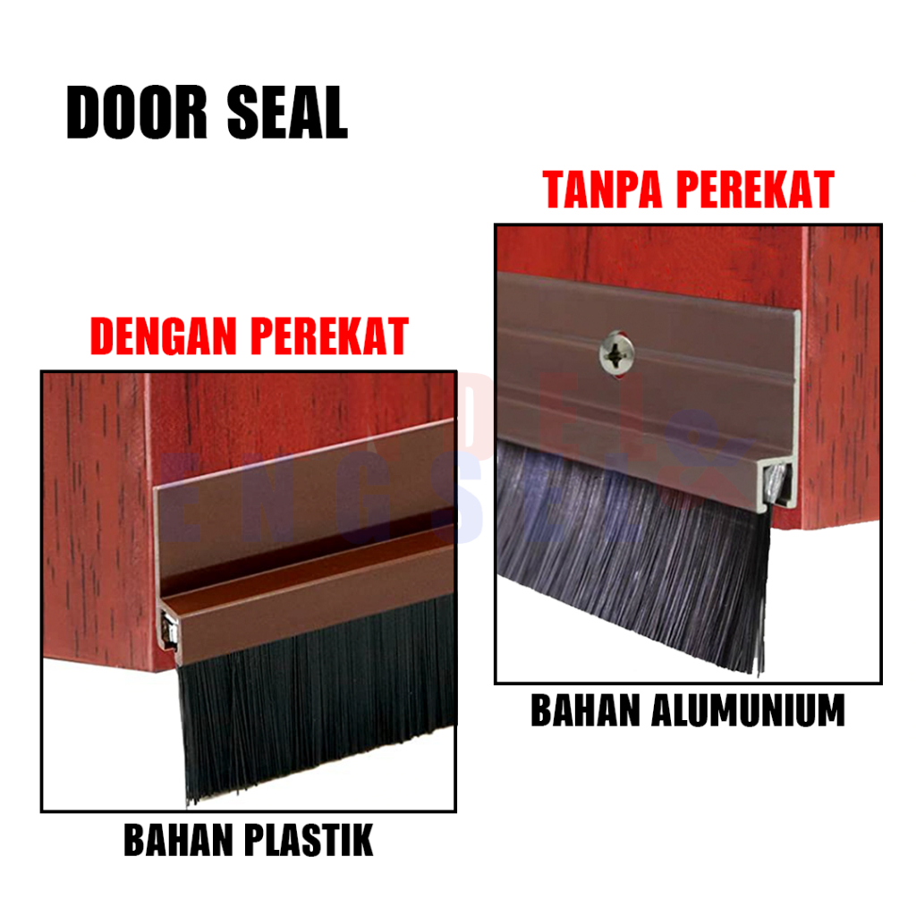 Penutup Celah Pintu - Pelindung Pintu Penutup Celah Bawah Pintu Penutup Celah Jendela Door Seal