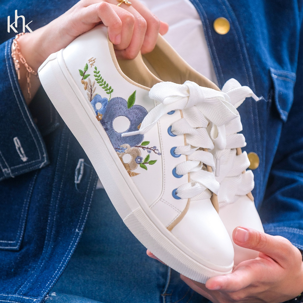 KHK By Khakikakiku Sepatu Wanita Serenity Embroidery