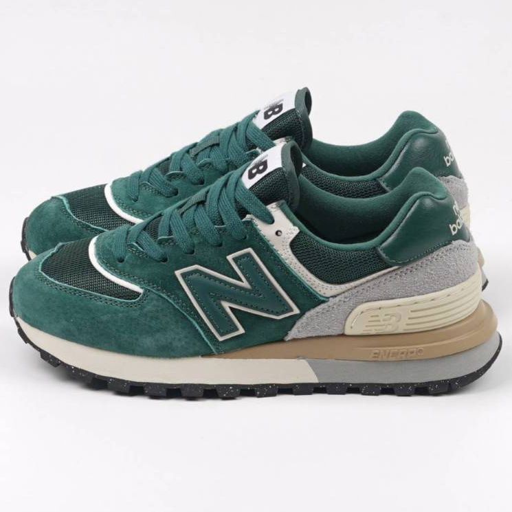 Sepatu New Balance 574 Legacy Green NB U574LGNW Hijau Sneakers Pria Wanita Olahraga Sport