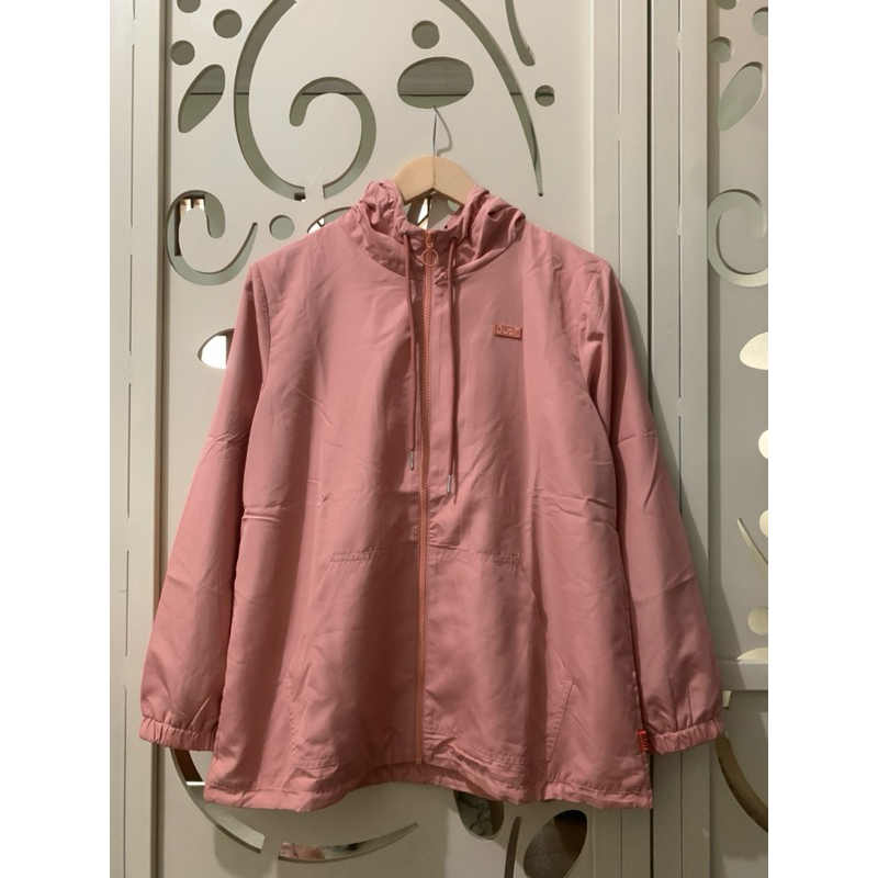 Jaket Wanita Parasut Dust Arla D.56152 Pink Peach