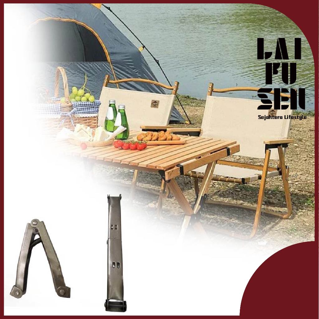 Engsel Lipat Kaki Meja Engsel Besi Meja Lipat Flexible 270mm Engsel Meja Lipat Portable