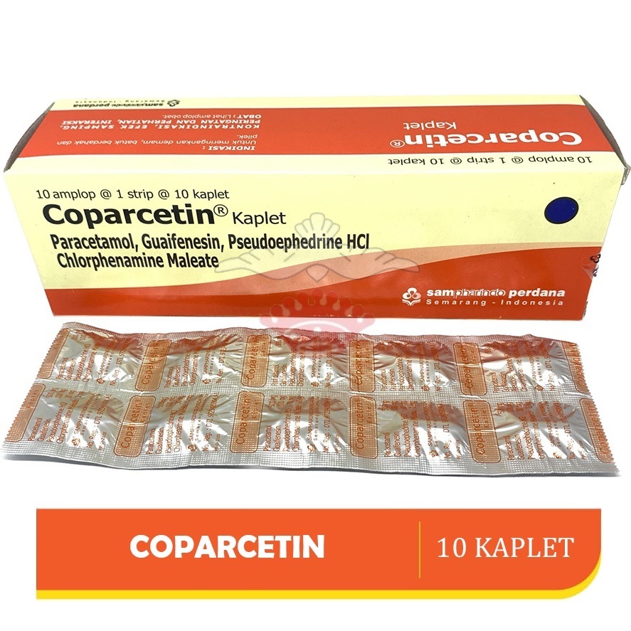 COPARCETIN STRIP 10 KAPLET