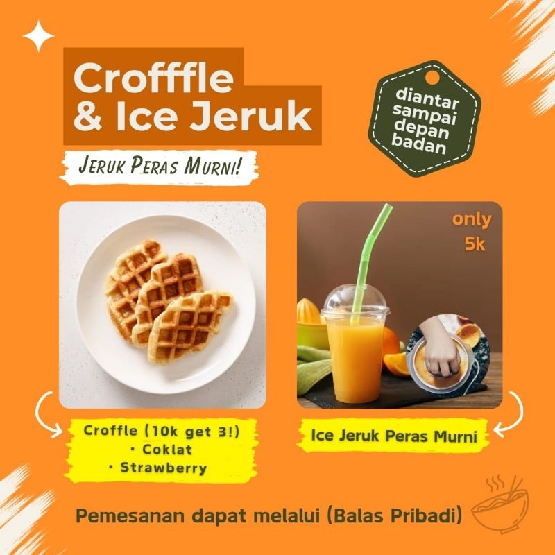 

Croffle & Es jeruk