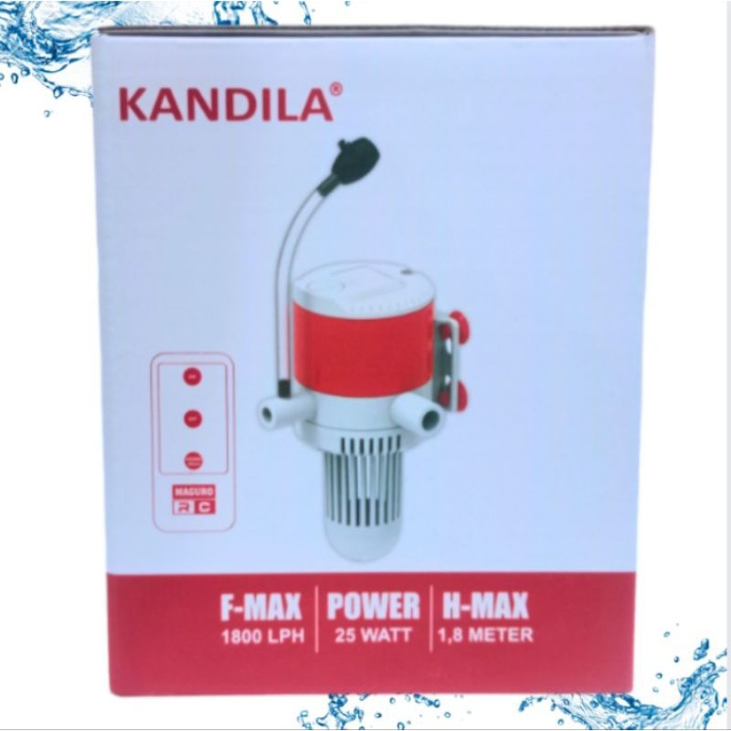 KANDILA MAGURO REMOTE SERIES R 1800 POMPA KOLAM AQUARIUM
