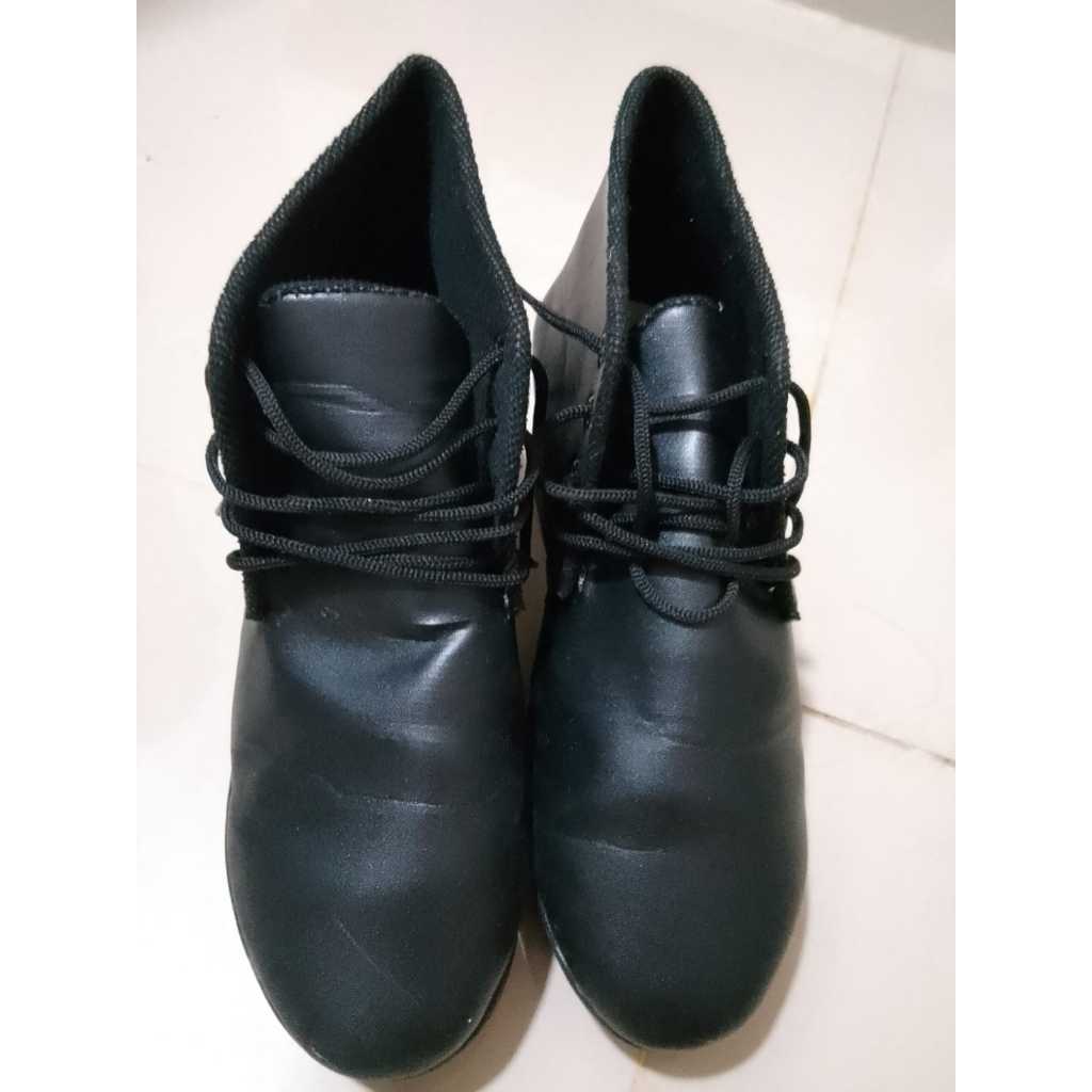 Secondhand/Preloved - Boots Wanita Black/Hitam