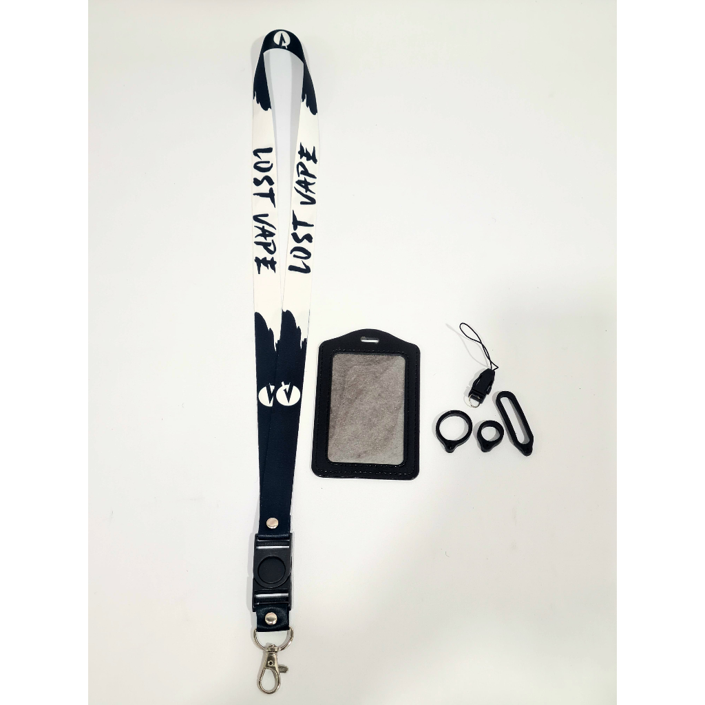 

Lanyard PremiumLOST " FREE " Case Gantungan Karet Oring Cantolan / Lanyard ID Card Custom Raja Bendera