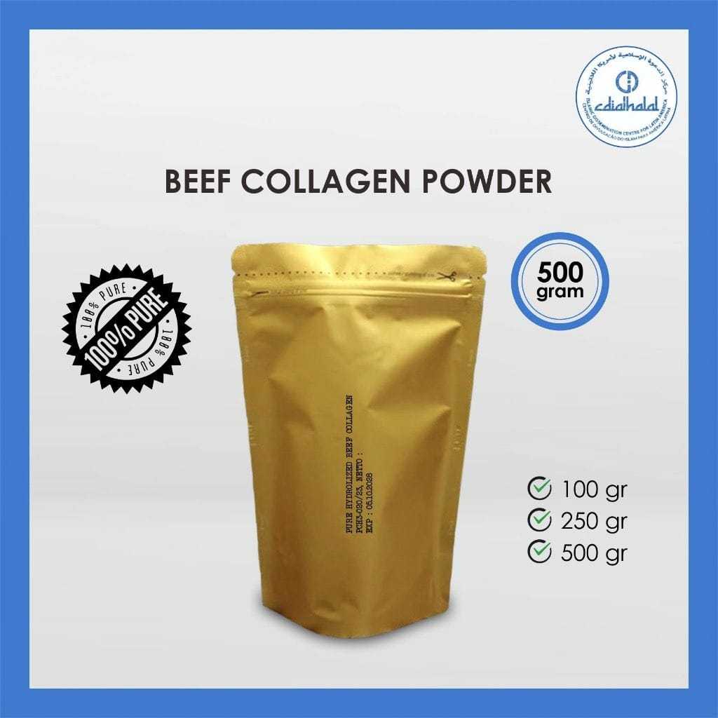 PURE HYDROLYZED BOVINE COLLAGEN / KOLAGEN  SAPI MURNI - HALAL