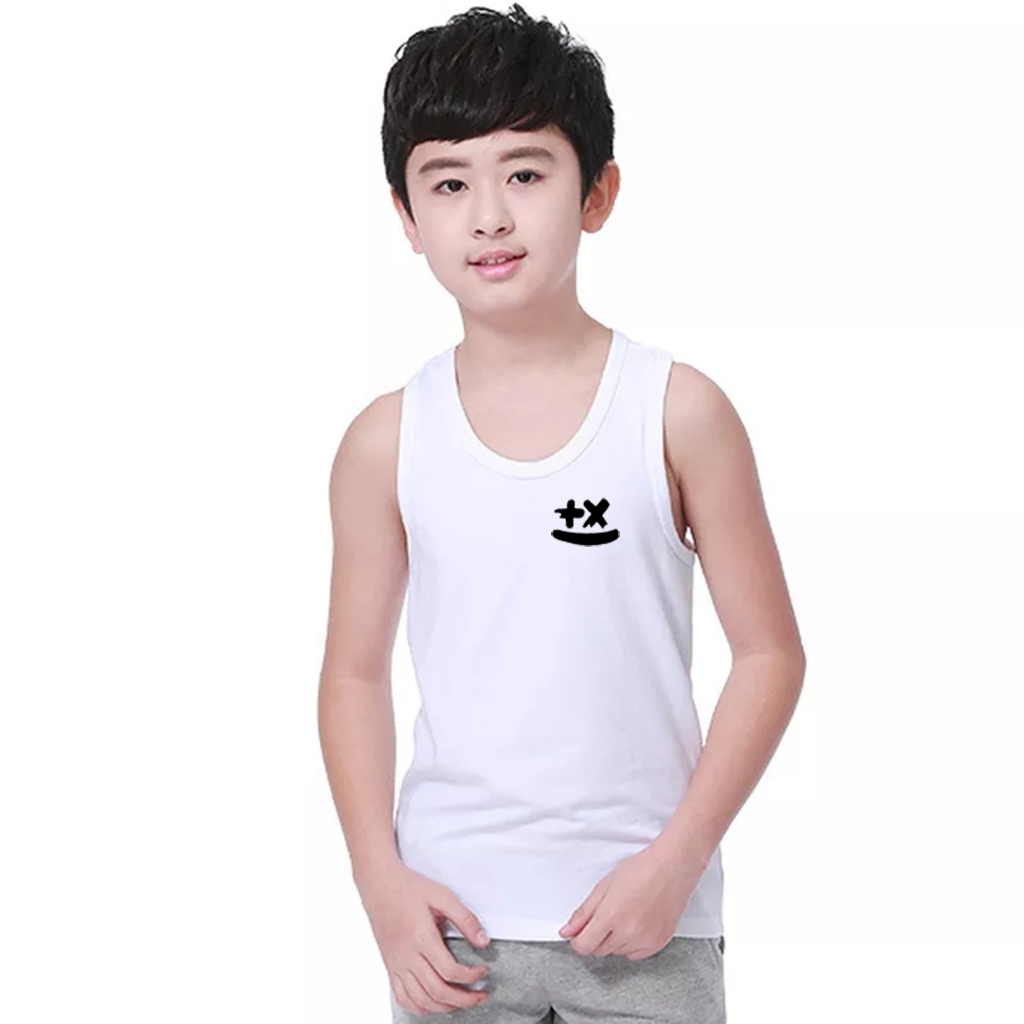 Singlet Anak umur 2-15 Tahun  kaos Dalam Anak XSmile Laki dan Perempuan