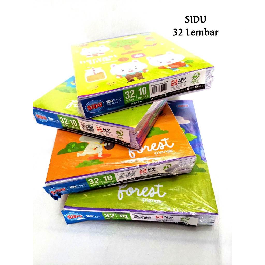 

BUKU TULIS SIDU 32 Lembar ( Isi 10 Buku )
