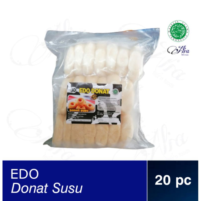 

Donat Kentang 3D isi 21 Plus Gula Halus