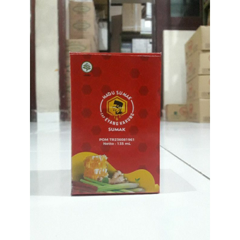 

Madu Herbal Rempah Sumac Cap Eyang Kakung 275 Gram Membantu Meningkatkan Stamina Menyehatkan Jantung