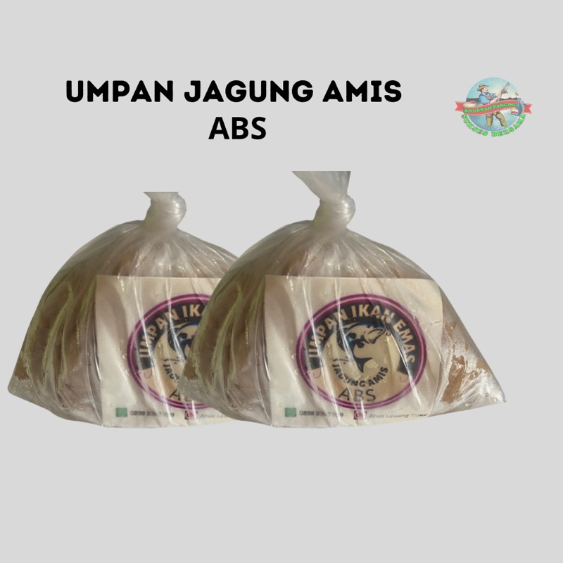 Umpan Jagung Amis Ikan Mas ABS Siap Pakai