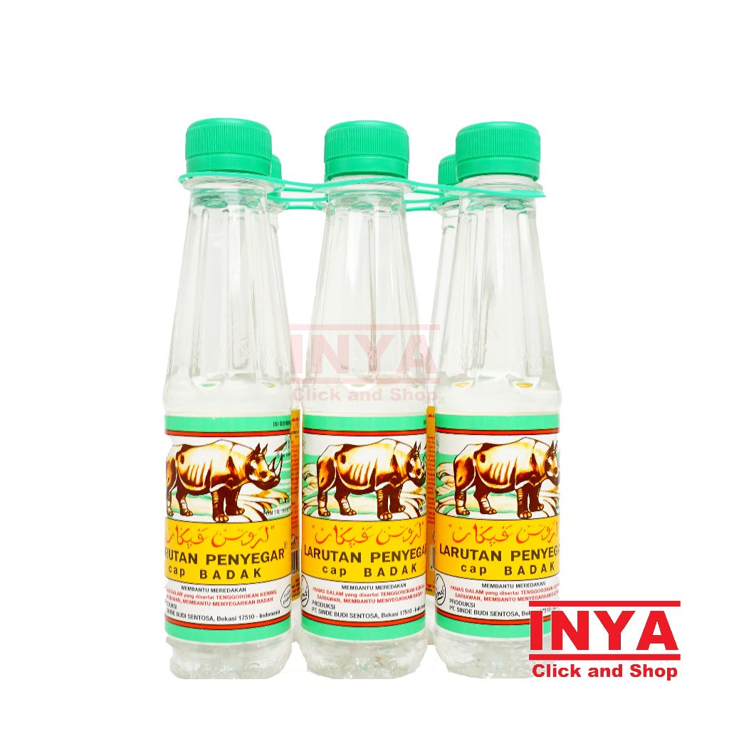 

Larutan Penyegar Cap Badak 6x200ml - Minuman Panas Dalam
