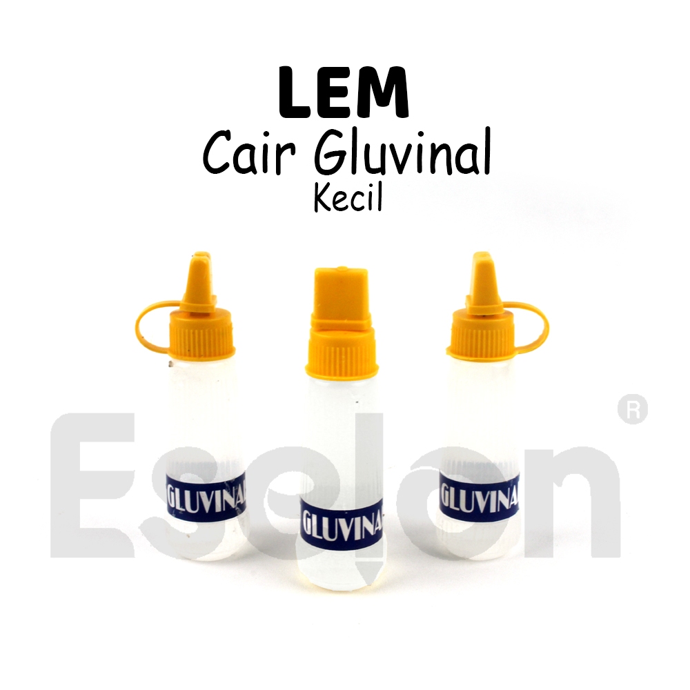 

Lem kertas / Lem cair KECIL / Lem gluvinal / lem serbaguna