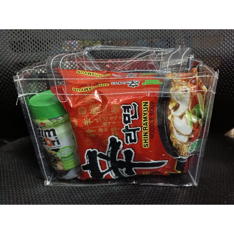 

Tas mika transparan uk 20x10x20