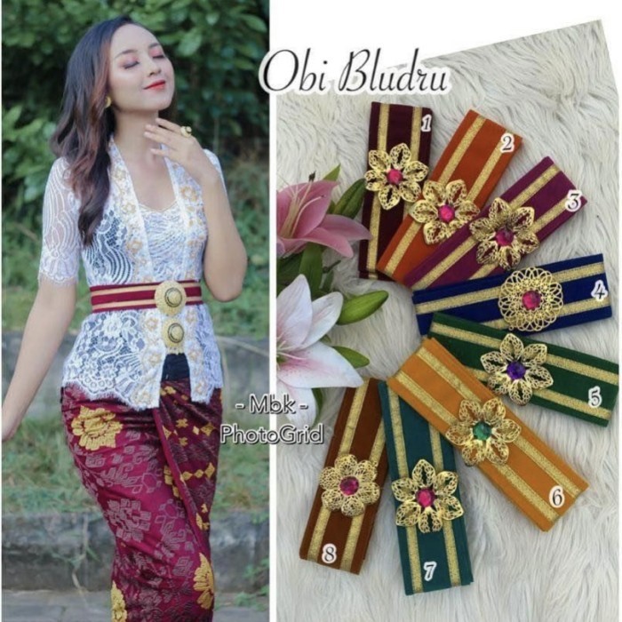selendang obi bali - sabuk obi - Belt obi|Obi Bludruu free Bross OBI selendang Fashio