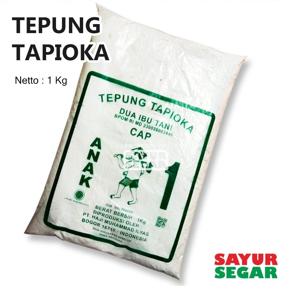 Tepung Tapioka Cap Dua Tani 1Kg