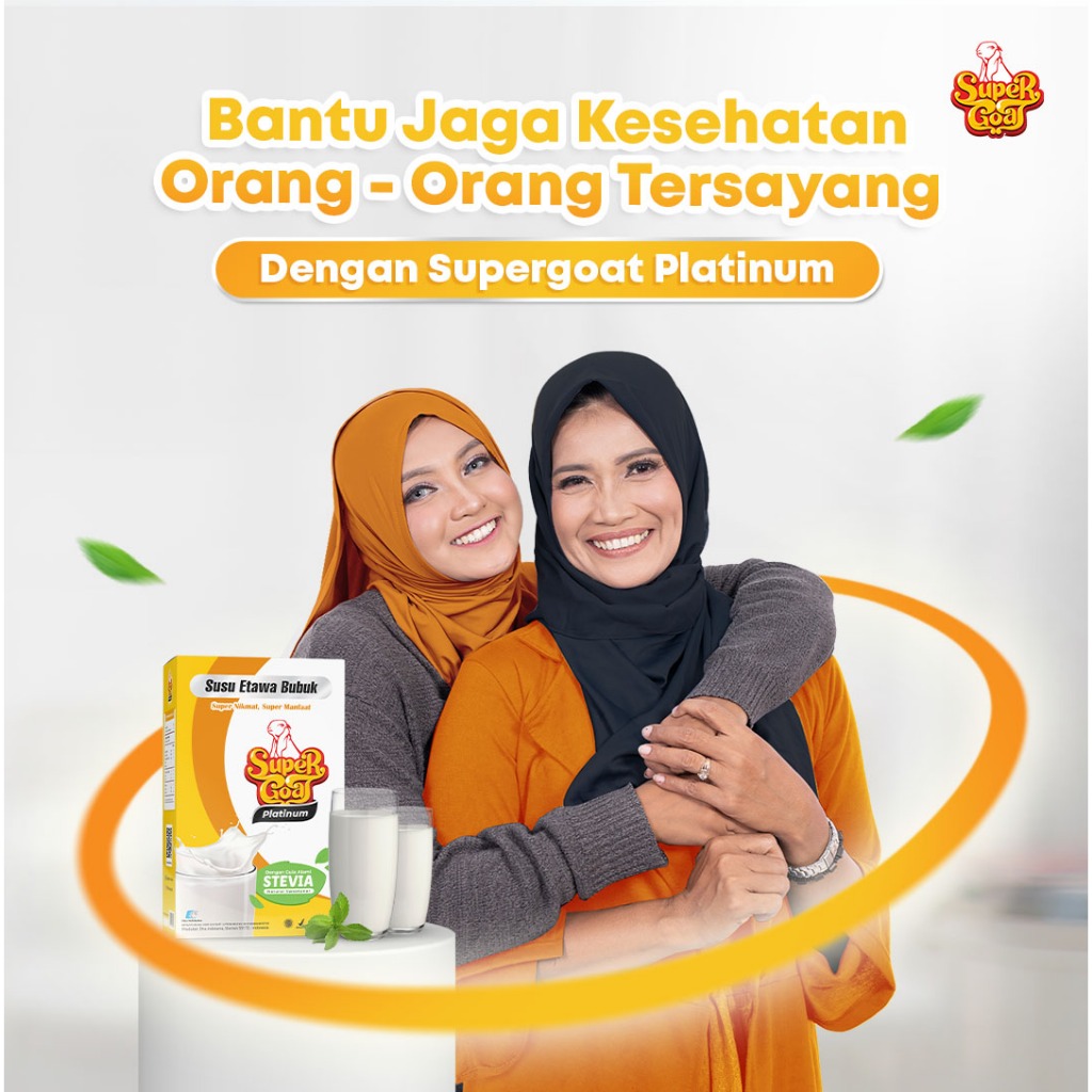 

Super Goat Stevia Untuk Diabetes Dan Gula Darah Dengan Bahan Pokok Susu Kambing Etawa 1 Box