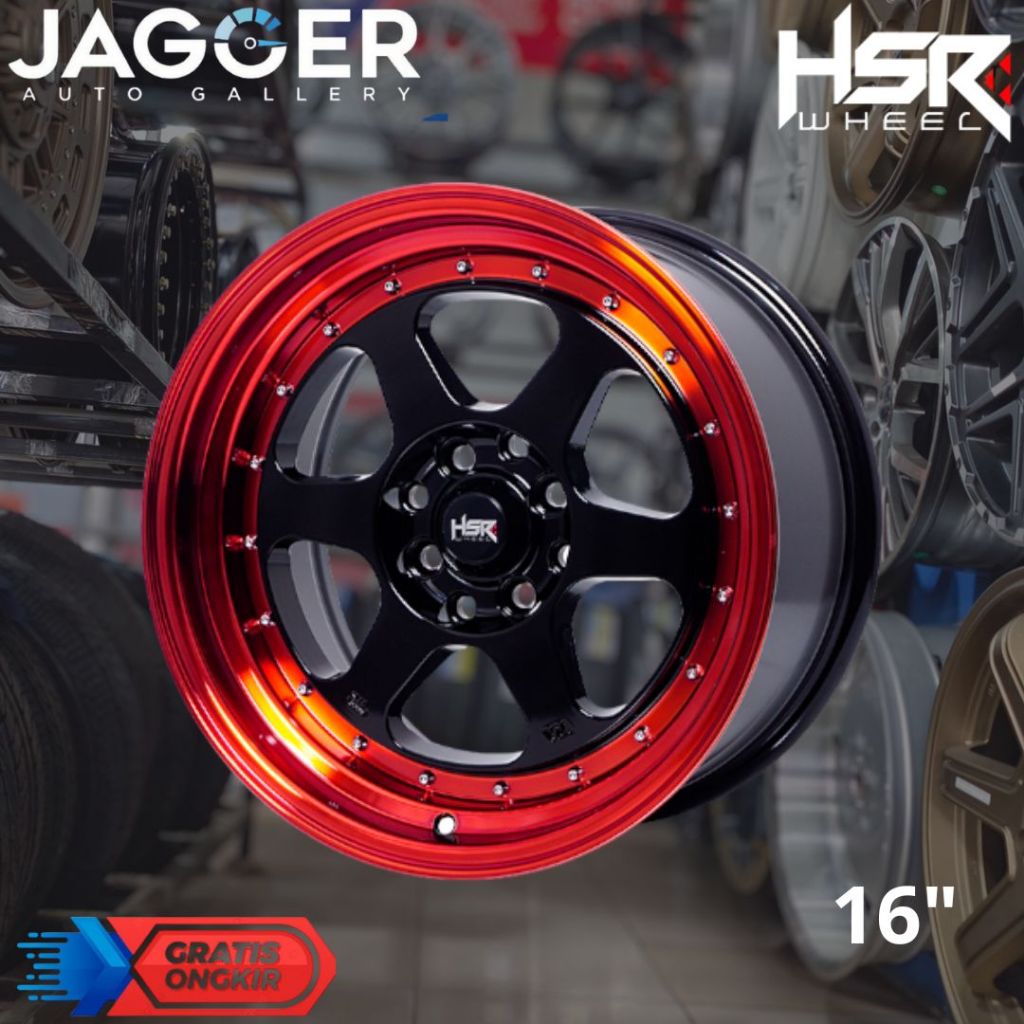 Terbaru- velg celong HSR Rumoi R15x7/8 H4x100-114,3, pemakaian brio, agya,sigra,yaris, mobilio, vios