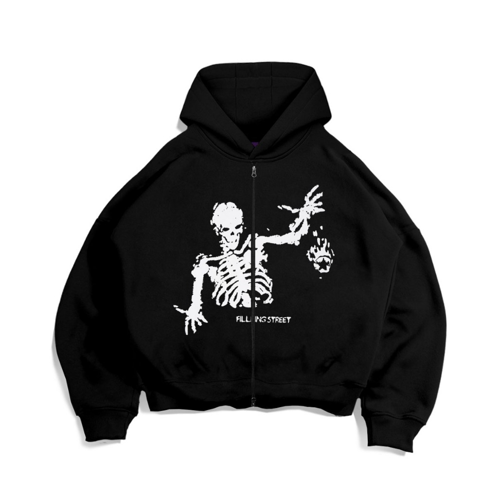 Zip Hoodie Boxy oversize Fillingstreet - Vera