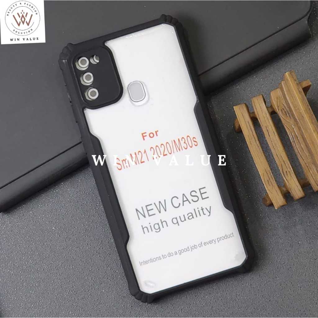 Case Samsung M21 Samsung M30S Samsung M31 Armor Case Shockproof Fusion Case Samsung M21 Samsung M30S