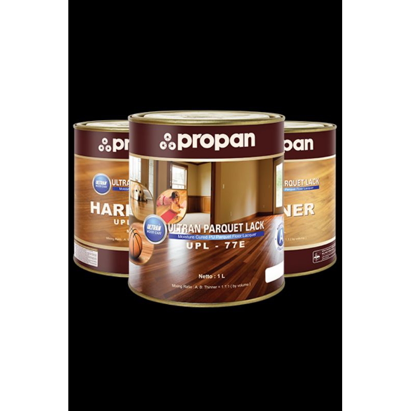 Ultran Parquet Lack//Cat lantai kayu interior PU tahan gores.