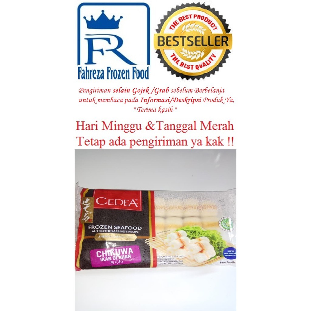 

Cedea Chikuwa Mini 250 Gram Harga Hemat