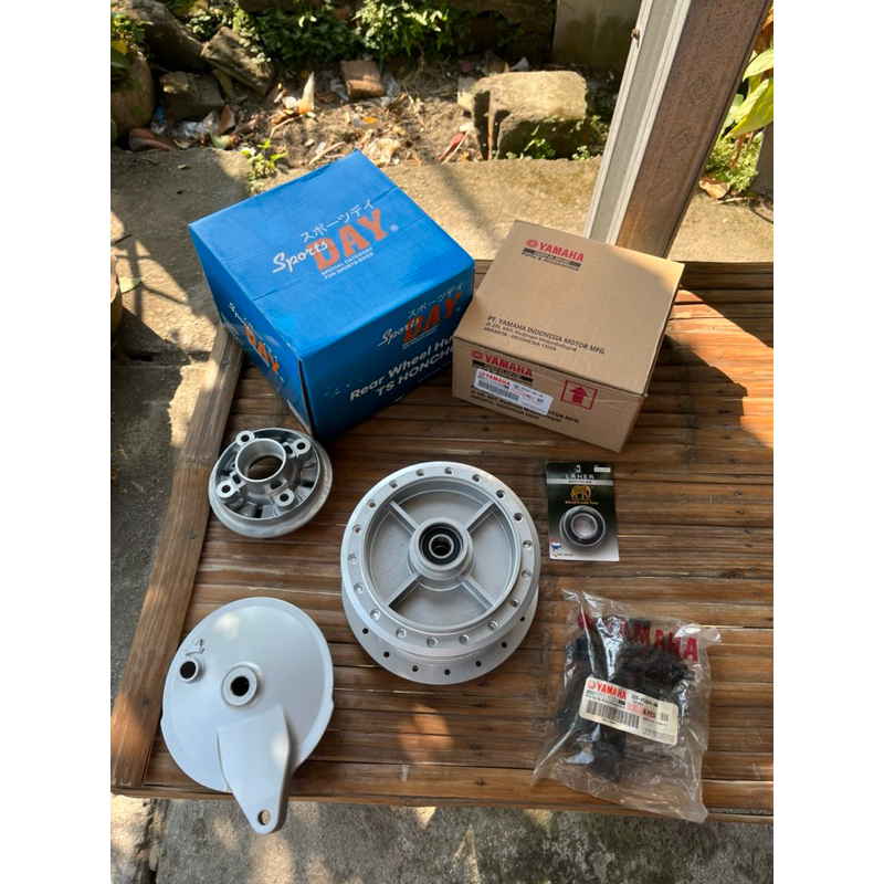 Tromol TS HONCO fullset pnp cb gl megapro tiger tromol belakang TS honco