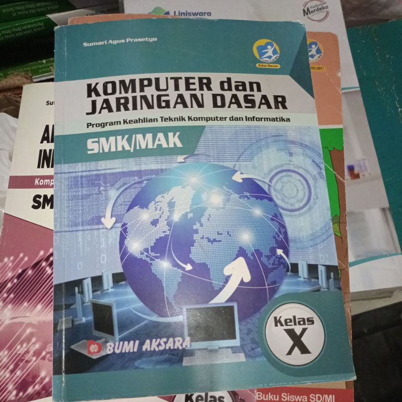 buku komputer dan jaringan dasar SMK kls 10