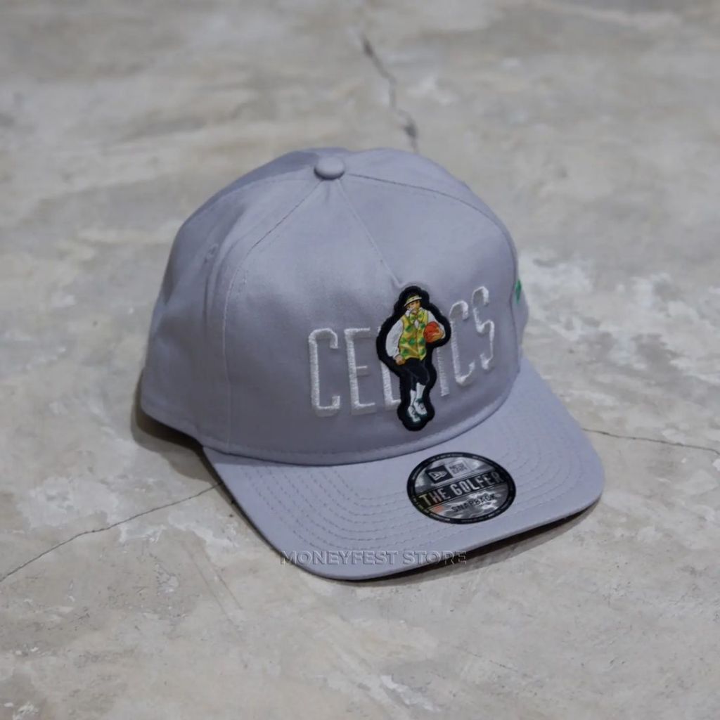 NEW ERA NBA MASCOT BOSTON CELTICS GRAY GOLFER CAP