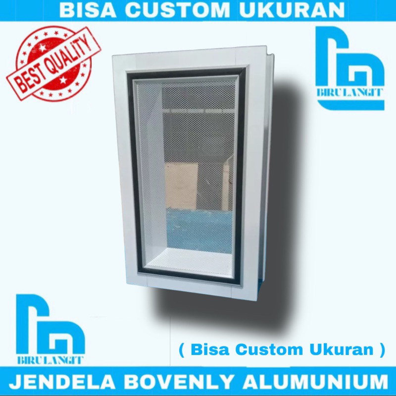 Ventilasi Udara Alumunium Kawat Nyamuk (Bisa Custom Ukuran)