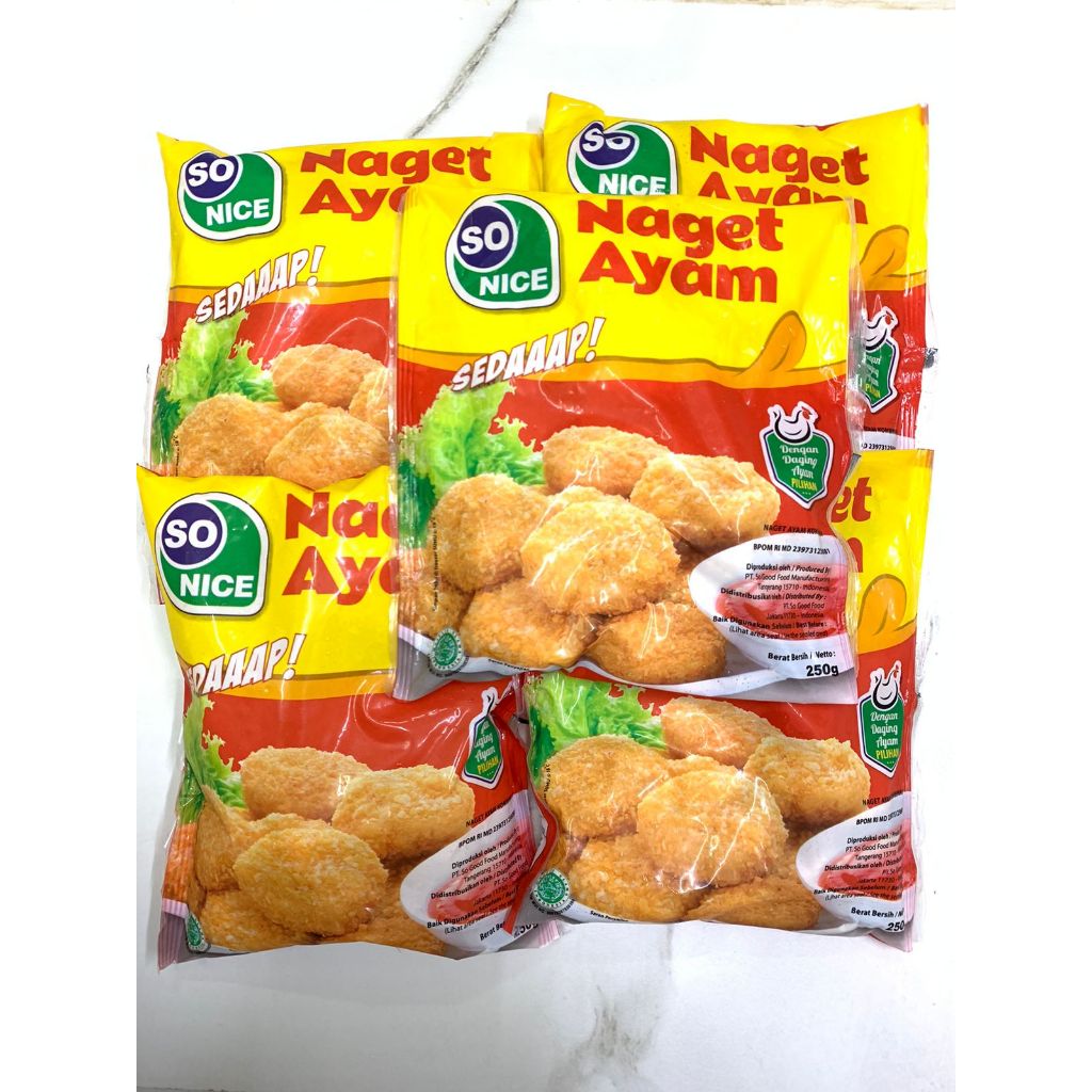 

SONICE NUGGET AYAM 250gr