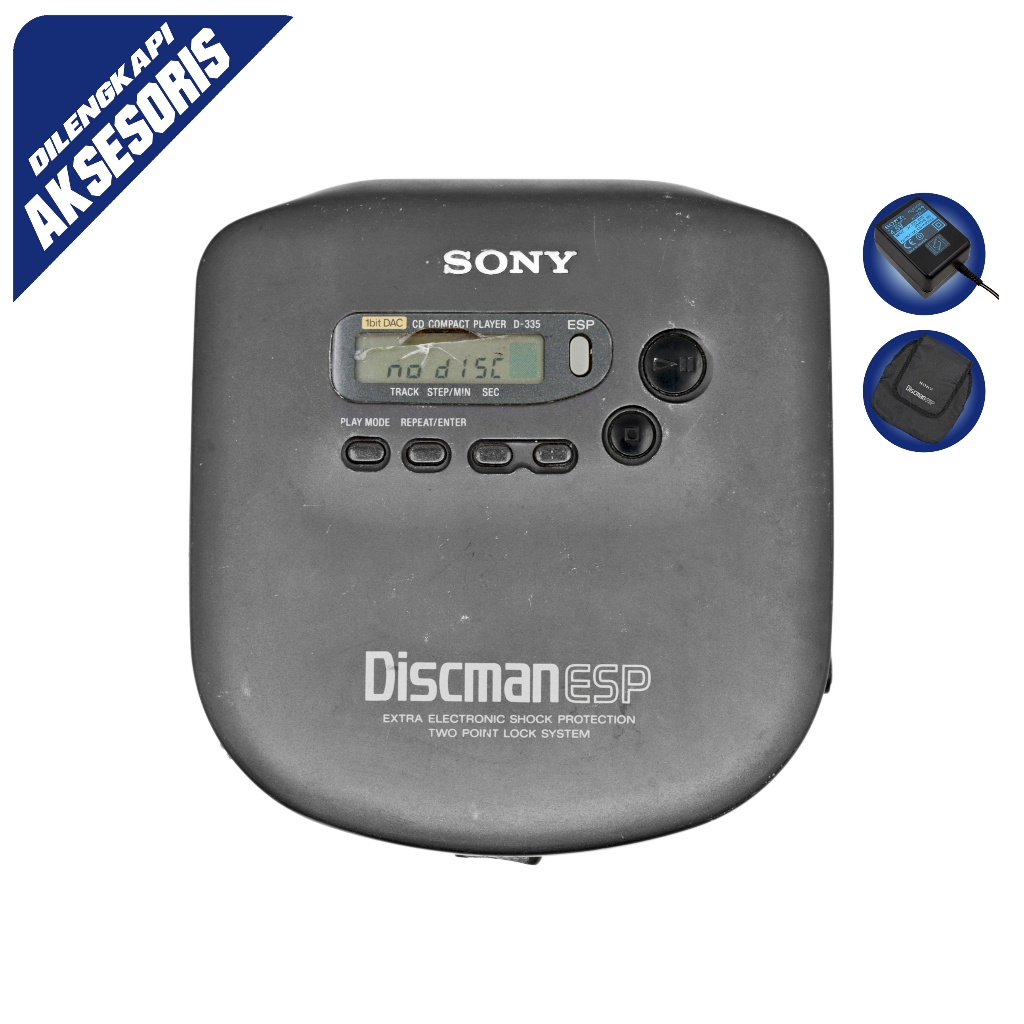 Portable CD Walkman Player - SONY Discman D-335